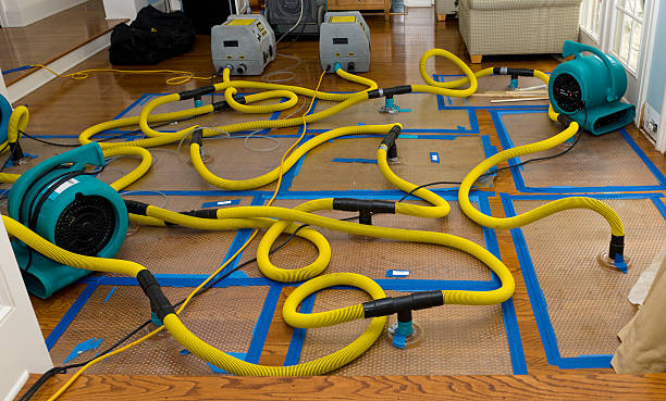 Professional Flood Damage Restoration technician working in West Chester, PA